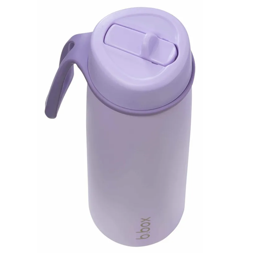 Thermos drinkfles met rietje Flip Top 690ml Lilac Love