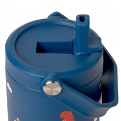 Thermosmok met handvat 600ml Blue Dino