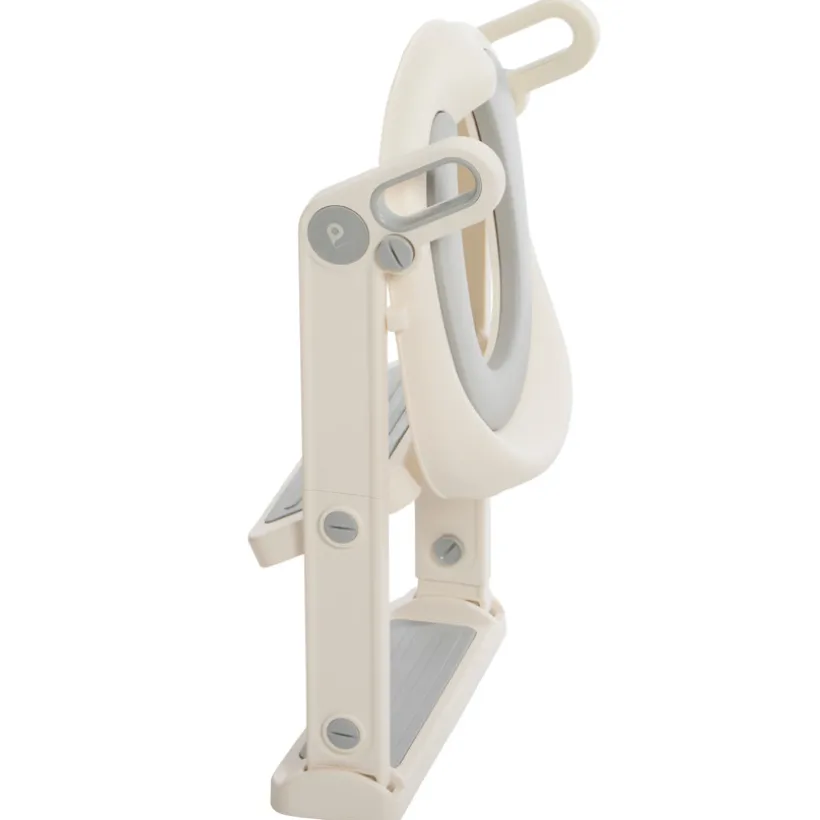 Toiletverkleiner met opstapje ecru
