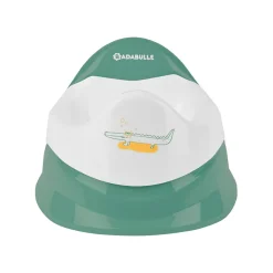Trainingspotje met afneembare pot – groene krokodil
