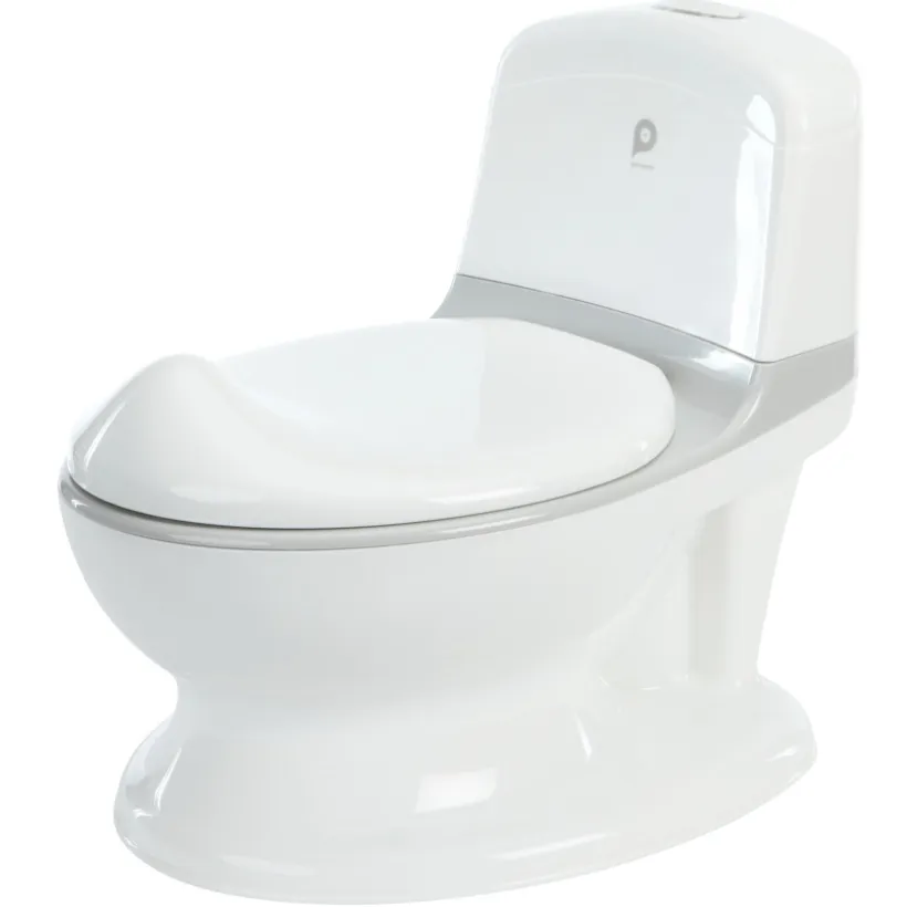 Trainingspotje mini toilet met geluid wit