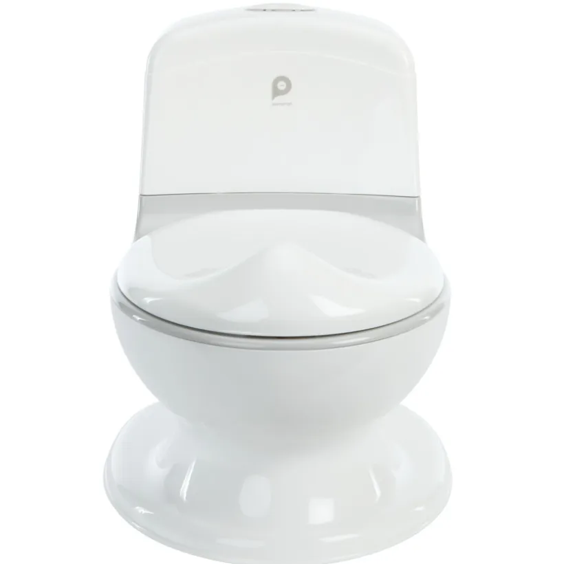 Trainingspotje mini toilet met geluid wit