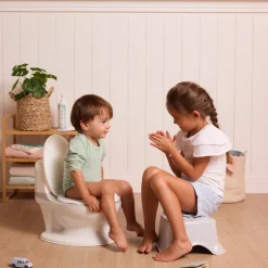 Trainingspotje mini toilet met geluid wit