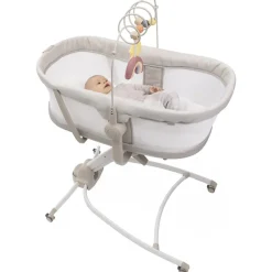 Transat-Wieg Baby Hug Armonia 4-in-1 Mother Pearl