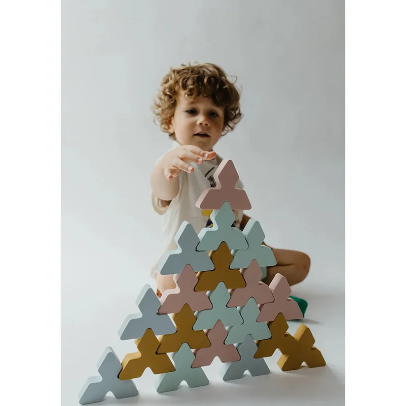 Triangolo Blocks in schuim ook badspeelgoed