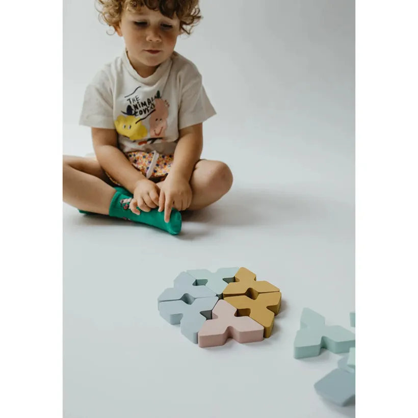 Triangolo Blocks in schuim ook badspeelgoed
