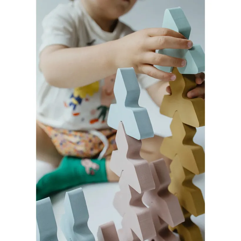 Triangolo Blocks in schuim ook badspeelgoed