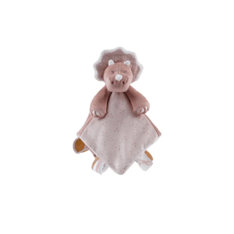 Tricératops handpop van fluweel Popsie roos