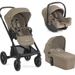 Trio Chrome 2 Cashew Kinderwagen