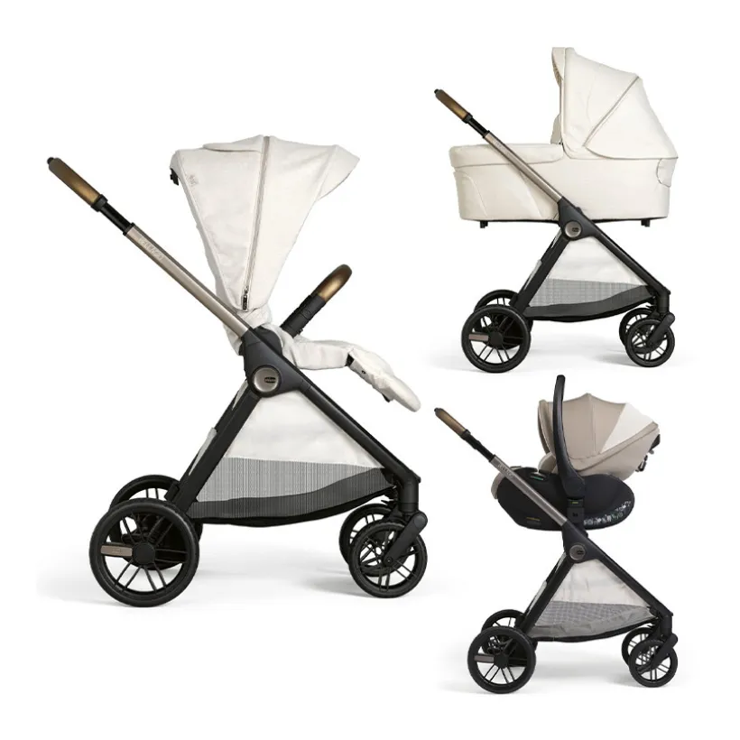 Trio Kinderwagen Bellagio 2 + draagmand + autostoel 0+ Amber Glow