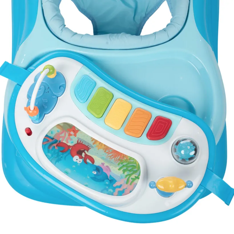 Trotteur 2 in 1 Zee Wereld - Blauw