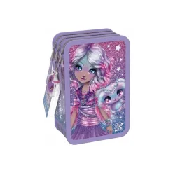 Trousse de papeterie à compartiments Estrelia