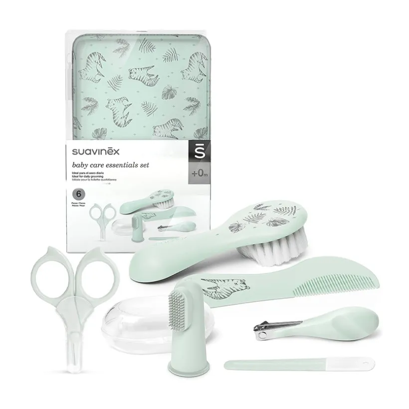 Trousse de toilette complète vert