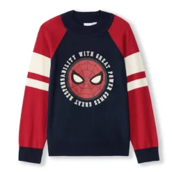 Trui met colourblock-effect Spider-Man Marvel jongens