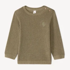 Trui met geborduurde cactus voor babyjongen