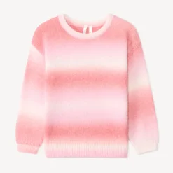 Trui met lange mouwen met Tie and Dye-effect voor babymeisje