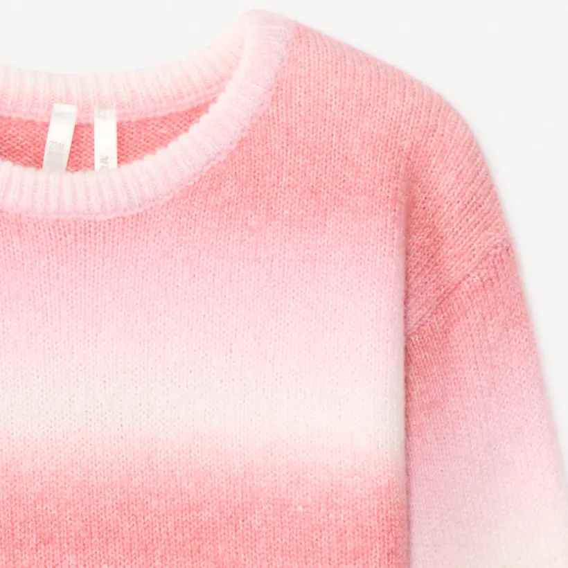 Trui met lange mouwen met Tie and Dye-effect voor babymeisje