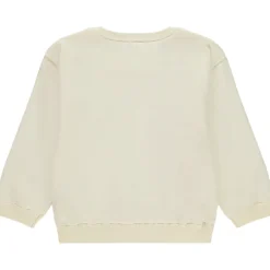 Trui van fluweel met gebreide voering en fantasie patch meisjes
