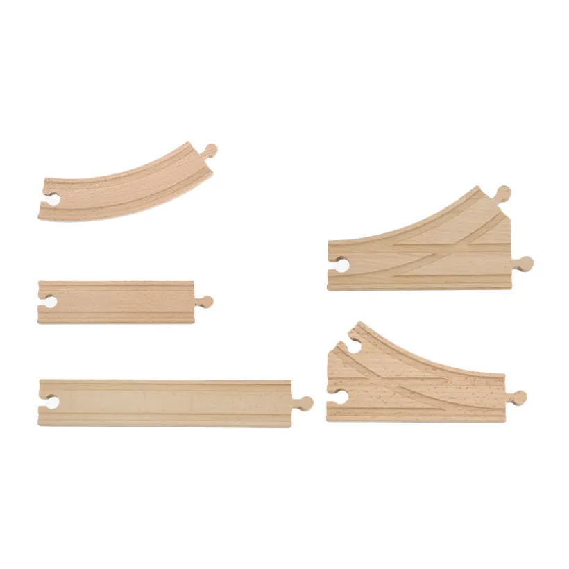 Tryco uitbreidingsset houten rails 9-delig