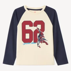 T-shirt baseball jongens met lange mouwen Spider-Man Marvel