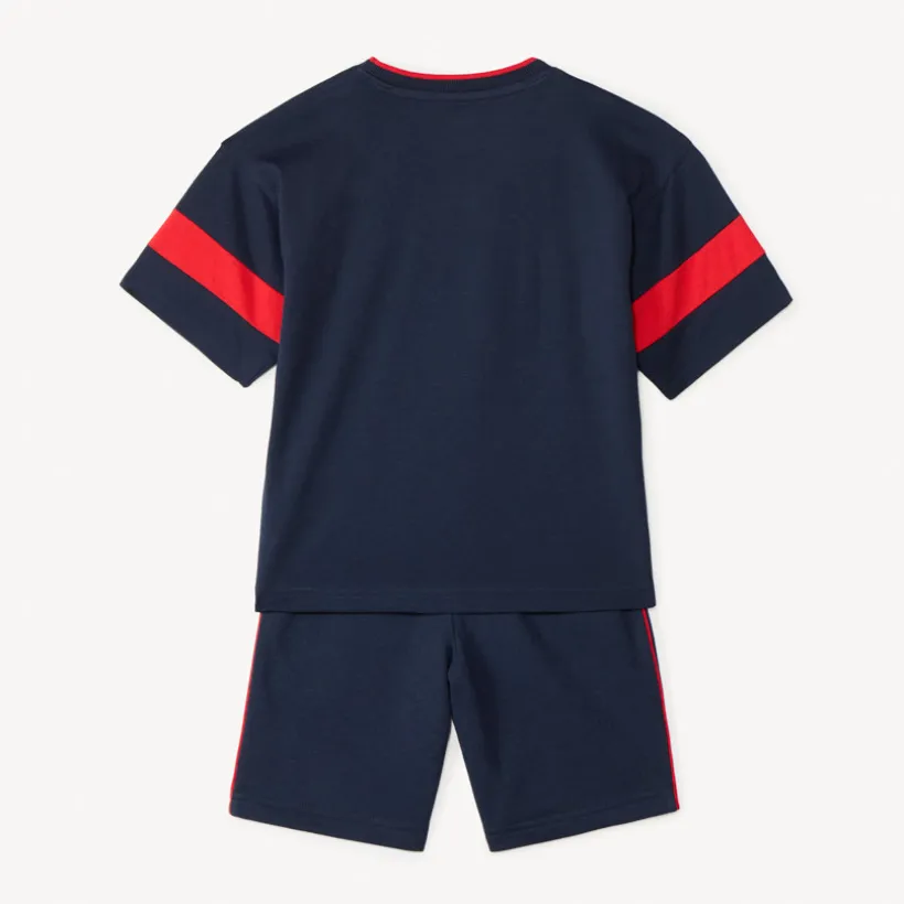 T-shirt + bermuda Captain America Marvel jongens