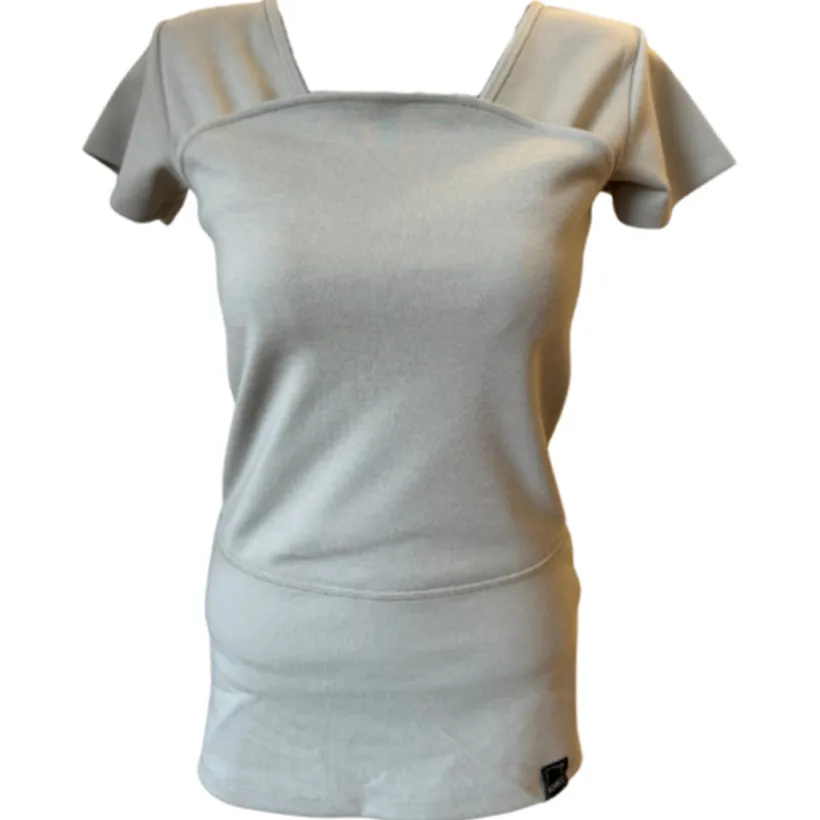 T-shirt buikdrager Dames Maat XL Taupe
