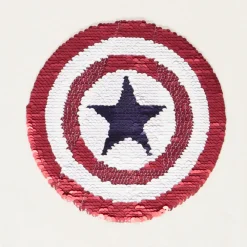 T-shirt en short met magische sequins Avengers voor jongens