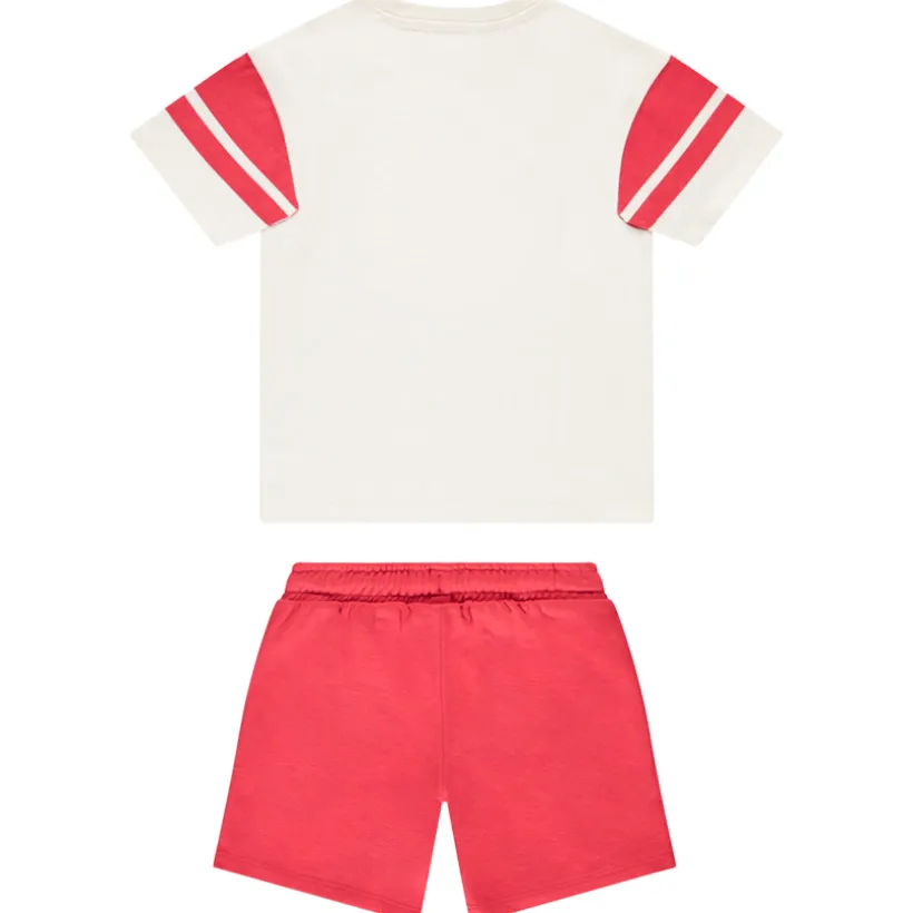 T-shirt en short met magische sequins Avengers voor jongens