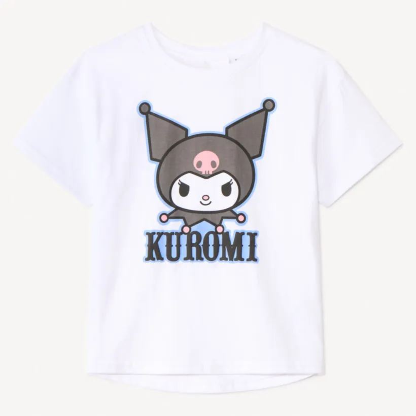 T-shirt korte mouwen fantasie Kuromi meisjes