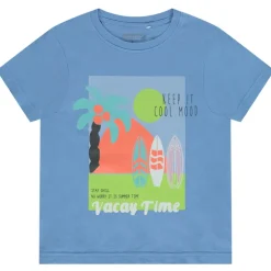 T-shirt korte mouwen print fantasie voor jongen