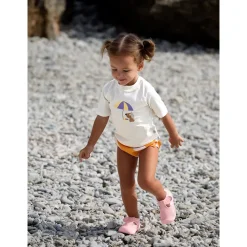 T-shirt korte mouwen Rashguard M98 (25-36 maanden) Ice Cream/Dog Sea Salt