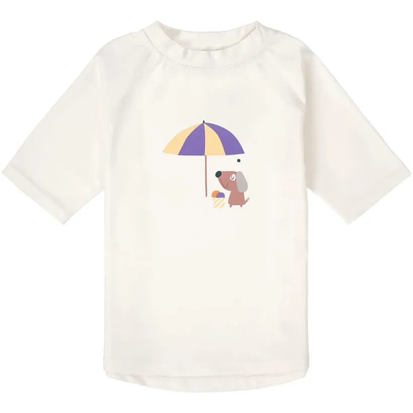 T-shirt korte mouwen Rashguard M98 (25-36 maanden) Ice Cream/Dog Sea Salt