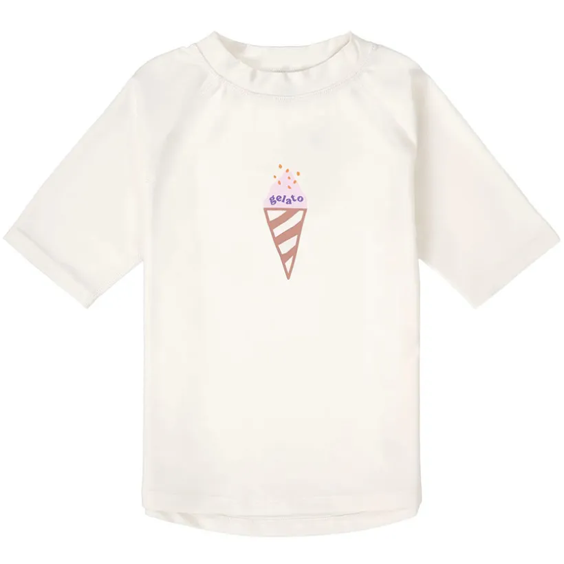 T-shirt korte mouwen Rashguard M62/68 (3-6 maanden) Ice Cream Sea Salt