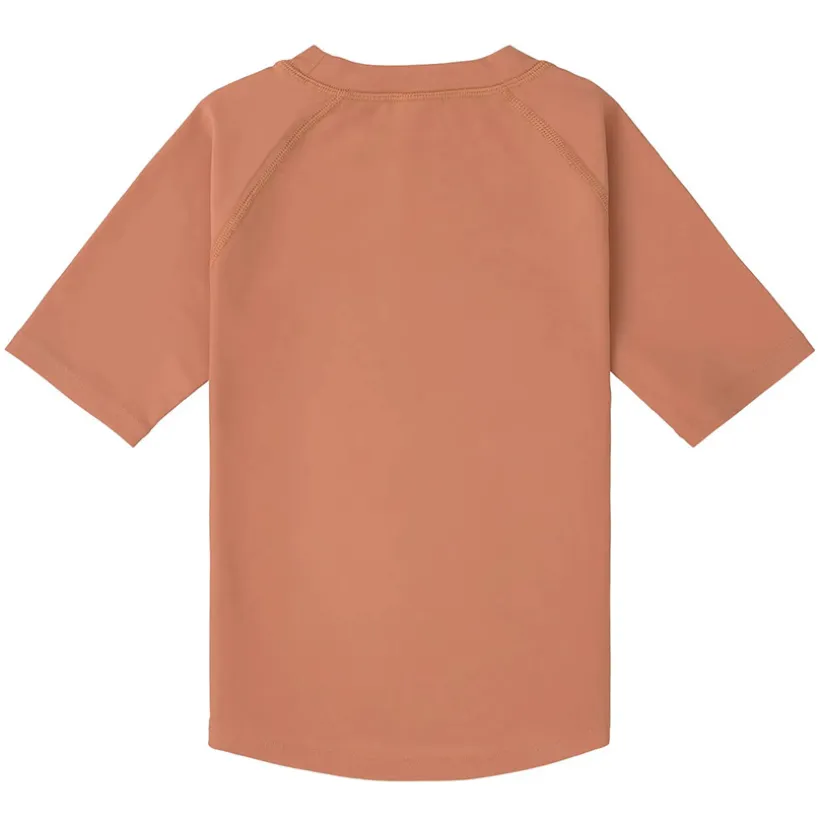 T-shirt korte mouwen Rashguard M74/80 (7-12 maanden) Clay