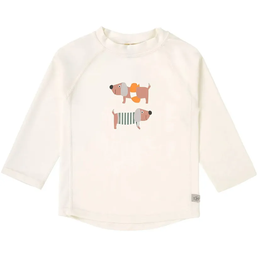 T-shirt lange mouwen Rashguard M92 (19-24 maanden) Beach Dog Orange/Dark Sea
