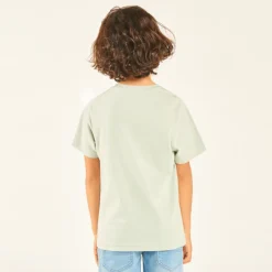 T-shirt manches courtes print et broderie fantaisie garçon