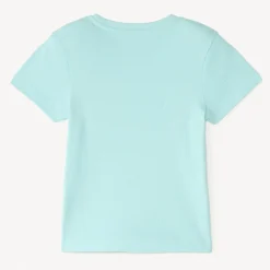 T-shirt manches courtes uni en maille fantaisie garçon