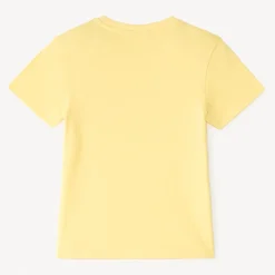 T-shirt manches courtes uni en maille fantaisie garçon