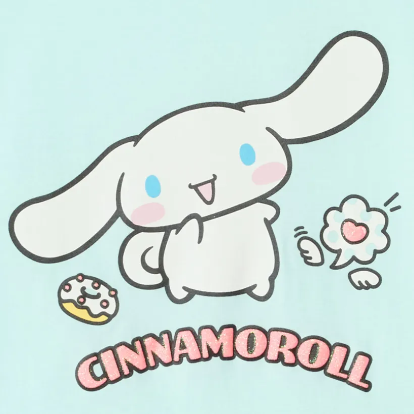 T-shirt met korte mouwen Cinnamoroll Hello Kitty meisjes
