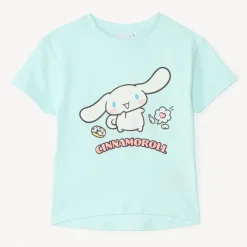 T-shirt met korte mouwen Cinnamoroll Hello Kitty meisjes