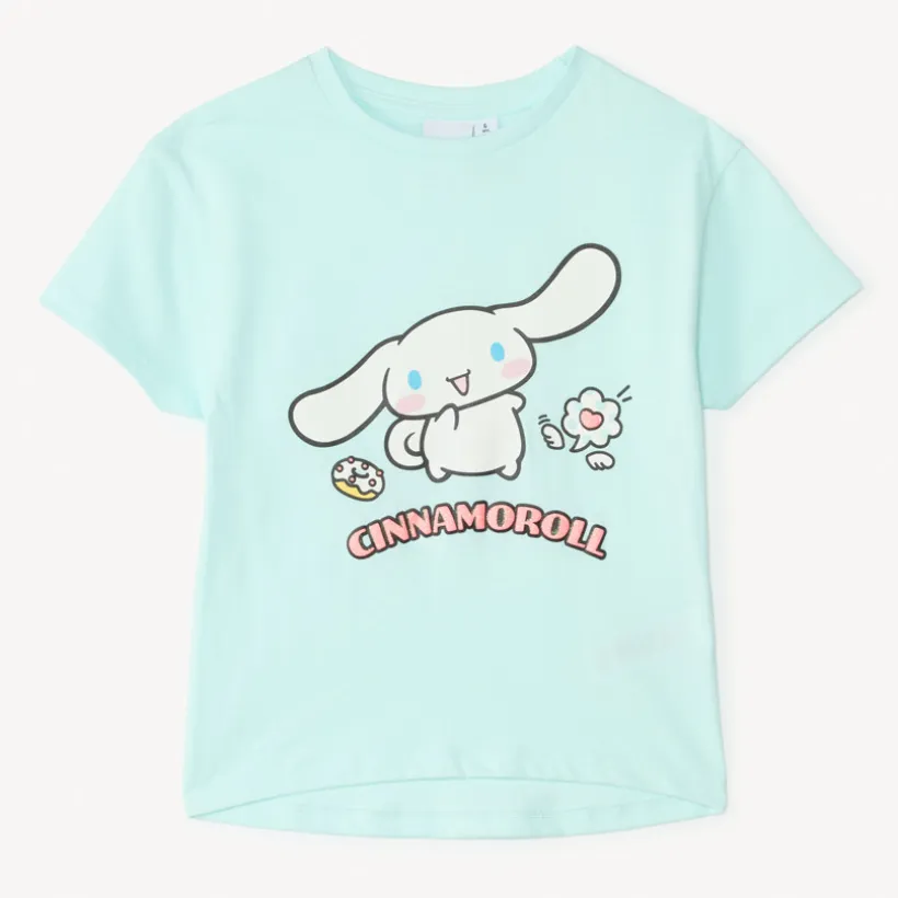 T-shirt met korte mouwen Cinnamoroll Hello Kitty meisjes
