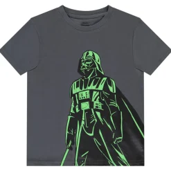 T-shirt met korte mouwen, Dark Vador print, jongens