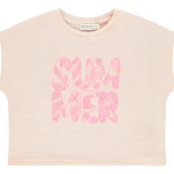 T-shirt met korte mouwen, doosvorm, fantasie, meisjes