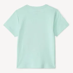 T-shirt met korte mouwen, eenkleurig met fantasieprint jongens