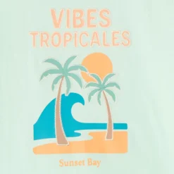 T-shirt met korte mouwen, effen, met een fantasieprint jongens.