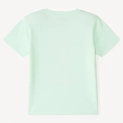 T-shirt met korte mouwen, effen, met een fantasieprint jongens.