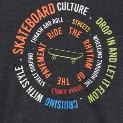 T-shirt met korte mouwen en fantasieprint jongens
