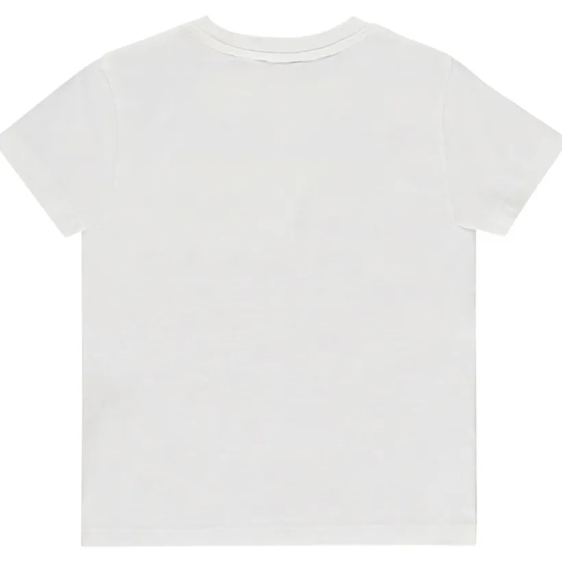 T-shirt met korte mouwen en geborduurde palmen jongens