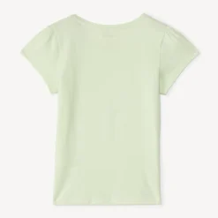 T-shirt met korte mouwen en glitters meisjes