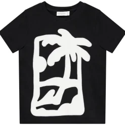 T-shirt met korte mouwen en patch voor jongen